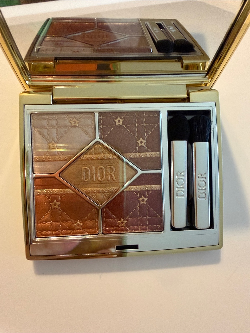 Dior Eyeshadow Palette — Gold, Bronze, Taupe, Champagne, Copper NEW no box